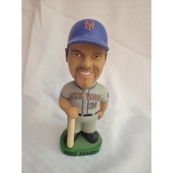 MIKE PIAZZA NEW YORK METS BOBBLEHEAD BOBBLE - HALL OF FAME CATCHER - Picture 1 of 3